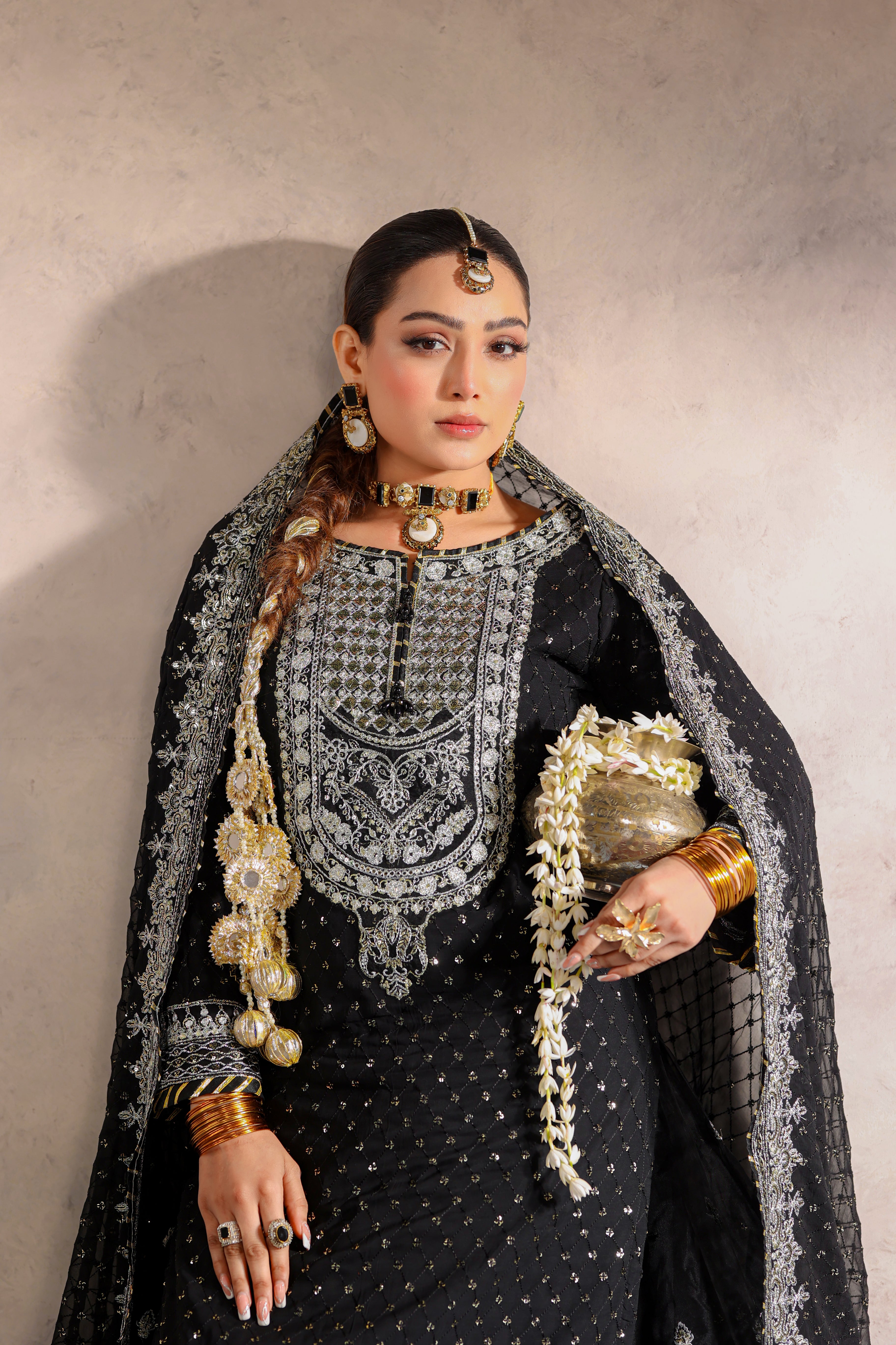 Chandani Luxe Bamber Chiffon Formal Suit - NFD-301